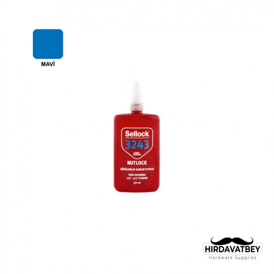 SELSİL 3243 SELLOCK SÖKÜLEBİLİR SOMUN TUTUCU - 50 ML / 1 KOLİ 12 ADET