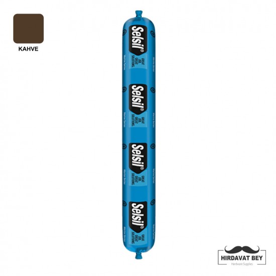 SELSİL GÜVERTE MASTİGİ (MARINE DECK SEALANT) 600 ML KAHVE / 1 KOLİ 24 ADET