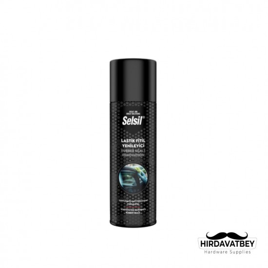 SELSİL LASTİK FİTİL YENİLEME SPREYİ - 200 ML / 1 KOLİ 36 ADET