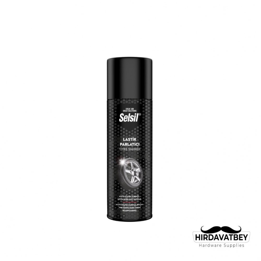 SELSİL LASTİK PARLATICI - 500 ML / 1 KOLİ 24 ADET