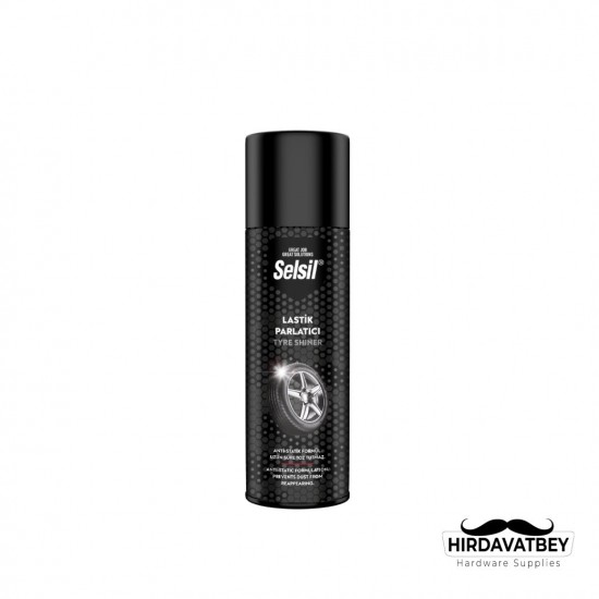 SELSİL LASTİK PARLATICI - 500 ML / 1 KOLİ 24 ADET
