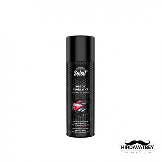 SELSİL MOTOR TEMİZLEYİCİ PARLATICI - 500 ML / 1 KOLİ 24 ADET