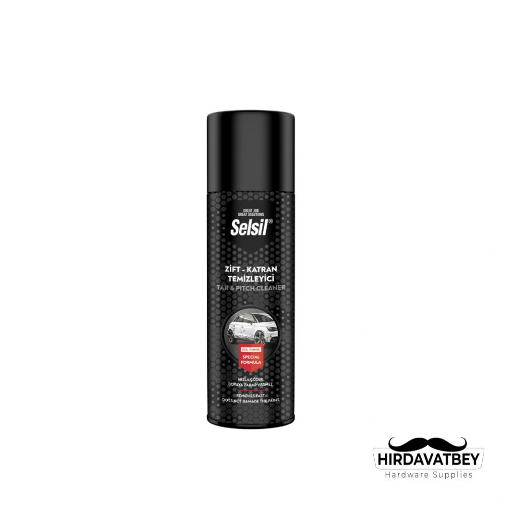 SELSİL ZİFT KATRAN TEMİZLEYİCİ - 500 ML / 1 KOLİ 24 ADET
