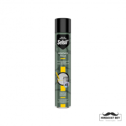 SELSİL PU MONTAJ KÖPÜĞÜ - 845 GR (750ML) MANUEL / 1 KOLİ 16 ADET