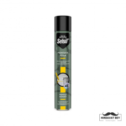 SELSİL PU MONTAJ KÖPÜĞÜ 500 ML - 535 GR / 1 KOLİ 12 ADET
