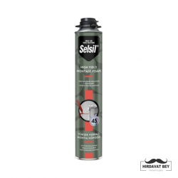 SELSİL YÜKSEK VERİMLİ TABANCALI KÖPÜK - 750 ML / 1 KOLİ 16 ADET