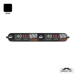 SELSİL PU MASTİK 40 SHORE 600 ML - (SİYAH) - 40 / 1 KOLİ 20 ADET