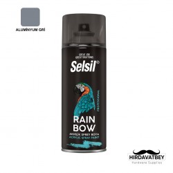SELSİL RAINBOW COLORS 400 ML - ALÜMİNYUM GRİ (RAL-9007) / 1 KOLİ 12 ADET
