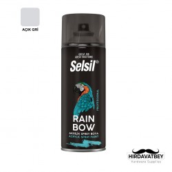 SELSİL RAINBOW COLORS 400 ML - AÇIK GRİ / 1 KOLİ 12 ADET
