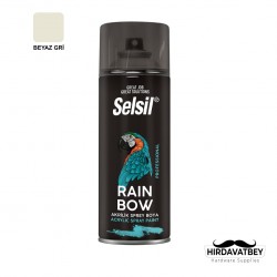 SELSİL RAINBOW COLORS 400 ML - BEYAZ GRİ (RAL-9002) / 1 KOLİ 12 ADET