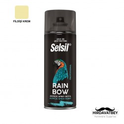 SELSİL RAINBOW COLORS 400 ML - FİLDİŞİ KREM (RAL-1015) / 1 KOLİ 12 ADET