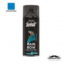 SELSİL RAINBOW COLORS 400 ML - GÖKYÜZÜ MAVİ (RAL-5015) / 1 KOLİ 12 ADET