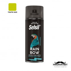 SELSİL RAINBOW COLORS 400 ML - TRAFİK SARI (RAL-1023) / 1 KOLİ 12 ADET