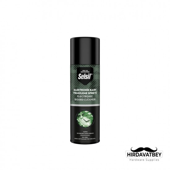 SELSİL ELEKTRONİK DEVRE KART TEMİZLEYİCİ (YAĞSIZ) - 500 ML / 1 KOLİ 24 ADET