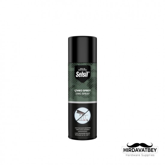 SELSİL MAT ÇİNKO SPREY - 400 ML / 1 KOLİ 24 ADET