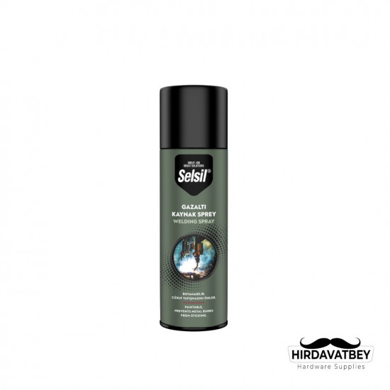 SELSİL SİLİKONLU GAZ ALTI KAYNAK SPREYİ - 400 ML / 1 KOLİ 24 ADET