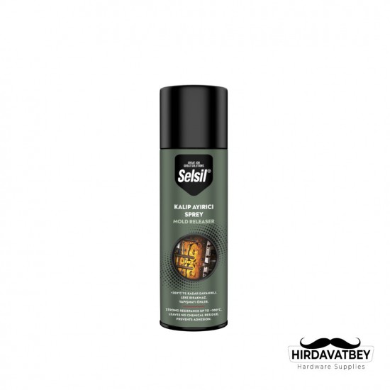SELSİL SİLİKONLU KALIP AYIRICI SPREY - 400 ML / 1 KOLİ 24 ADET