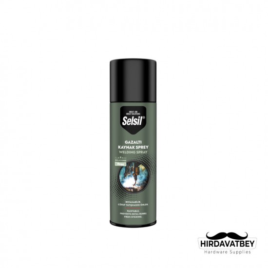 SELSİL SİLİKONSUZ GAZ ALTI KAYNAK SPREYİ - 400 ML / 1 KOLİ 24 ADET