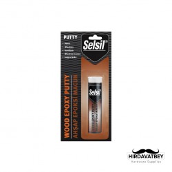 SELSİL 2 BİLEŞENLİ AHŞAP YAPIŞTIRICI EPOKSİ MACUN - 57 GR / 1 KOLİ 12 ADET