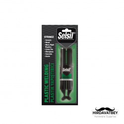 SELSİL PLASTİK YAPIŞTIRICI ENJEKTÖR - 28 GR / 1 KOLİ 12 ADET