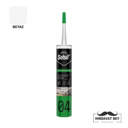SELSİL GENEL AMAÇLI SİLİKON - 310 ML (BEYAZ) - 04 / 1 KOLİ 25 ADET
