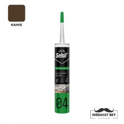 SELSİL GENEL AMAÇLI SİLİKON - 310 ML (KAHVE) - 04 / 1 KOLİ 25 ADET
