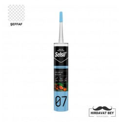 SELSİL AKVARYUM SİLİKONU - 280 ML (ŞEFFAF) - 07 / 1 KOLİ 25 ADET