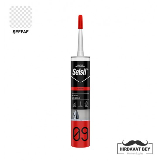SELSİL X ISI SİLİKONU - 280ML / 1 KOLİ 25 ADET SELSİL X ISI SİLİKONU - 280ML / 1 KOLİ 25 ADET