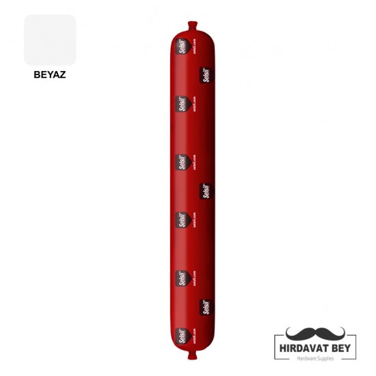 SELSİL SOSİS SİLİKON - 600ML (BEYAZ) / 1 KOLİ 24 ADET