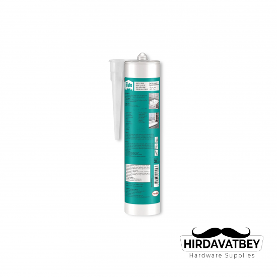 SİSTA SİLİKON 280 ML ŞEFFAF  (1 KOLİ 20 ADET)