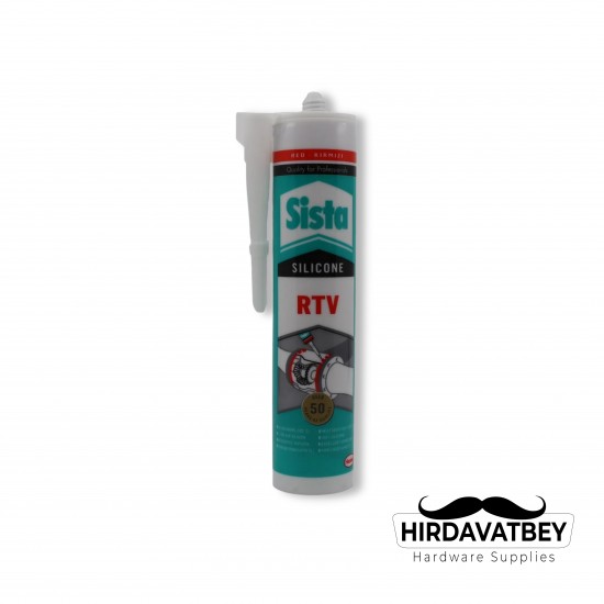 SİSTA ISI KIRMIZI SİLİKON 310 ML  (1 KOLİ 20 ADET)