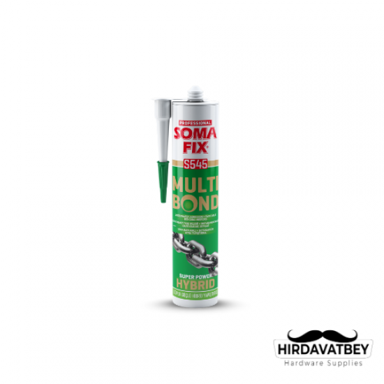 SOMAFİX S545 MULTİBOND SÜPER HİBRİT YAPIŞTIRICI 290 ML / 1 KOLİ 12 ADET