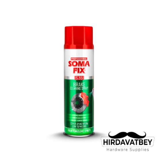 SOMAFİX FREN TEMİZLEME SPREYİ - S35 500 ML / 1 KOLİ 24 ADET