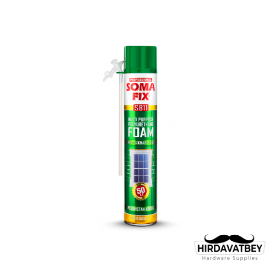 SOMAFİX S811 POLİÜRETAN KÖPÜK / 1 KOLİ 12 ADET