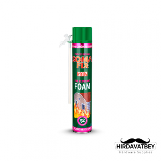 SOMAFİX S817 B2 YANGINA KARŞI DAYANIKLI POLİÜRETAN KÖPÜK / 1 KOLİ 12 ADET