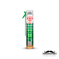 SOMAFİX S920 TUĞLA & GAZ BETON TABANCALI YAPIŞTIRICI POLİÜRETAN KÖPÜK 2 IN 1 / 1 KOLİ 12 ADET