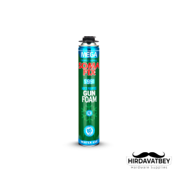 SOMAFİX S991 MEGA TABANCALI KIŞLIK POLİÜRETAN KÖPÜK / 1 KOLİ 12 ADET