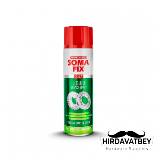 SOMAFİX SIVI GRES SPREY S37 500 ML / 1 KOLİ 12 ADET