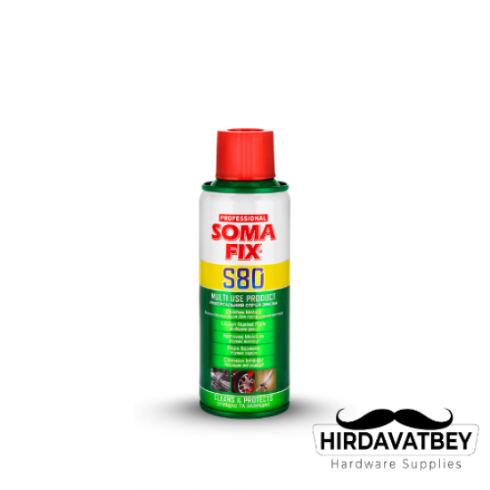 SOMAFİX ÇOK AMAÇLI SPREY - S80 200 ML / 1 KOLİ 24 ADET