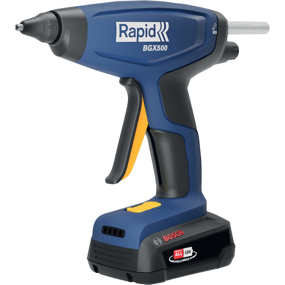 RAPID BGX500 AKÜLÜ SICAK SILIKON TABANCASI