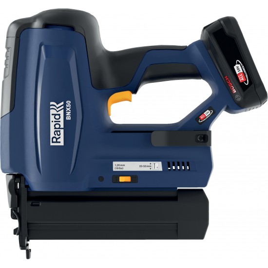 RAPİD BNX50 PİLLİ ZIMBA / ÇİVİ ÇAKMA TABANCASI (BOSCH 18V PİL İLE ÇALIŞIR) RAPİD BNX50 PİLLİ ZIMBA / ÇİVİ ÇAKMA TABANCASI (BOSCH 18V PİL İLE ÇALIŞIR)