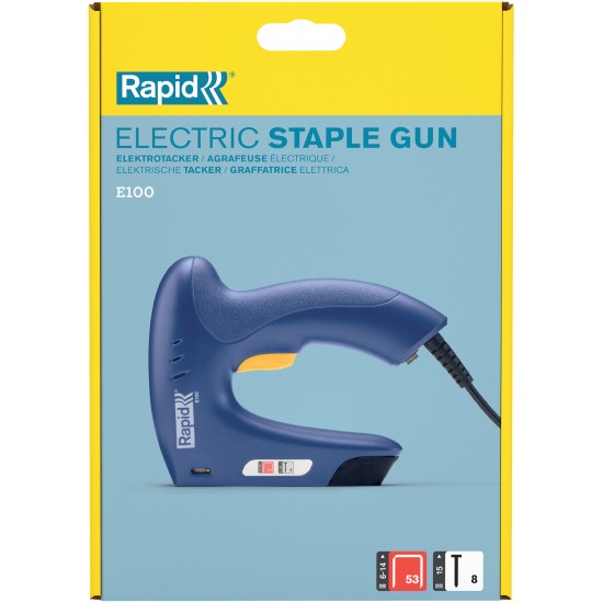 RAPİD E100 HOBBY ELEKTRİKLİ ZIMBA / ÇİVİ ÇAKMA TABANCASI RAPİD E100 HOBBY ELEKTRİKLİ ZIMBA / ÇİVİ ÇAKMA TABANCASI