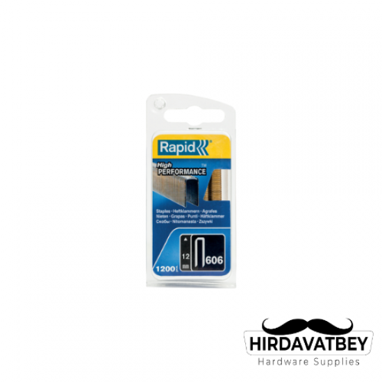 RAPİD ZIMBA TELİ 606/12MM 1,2M U PAKET REÇİNE KAPLI (SERİ SONU)