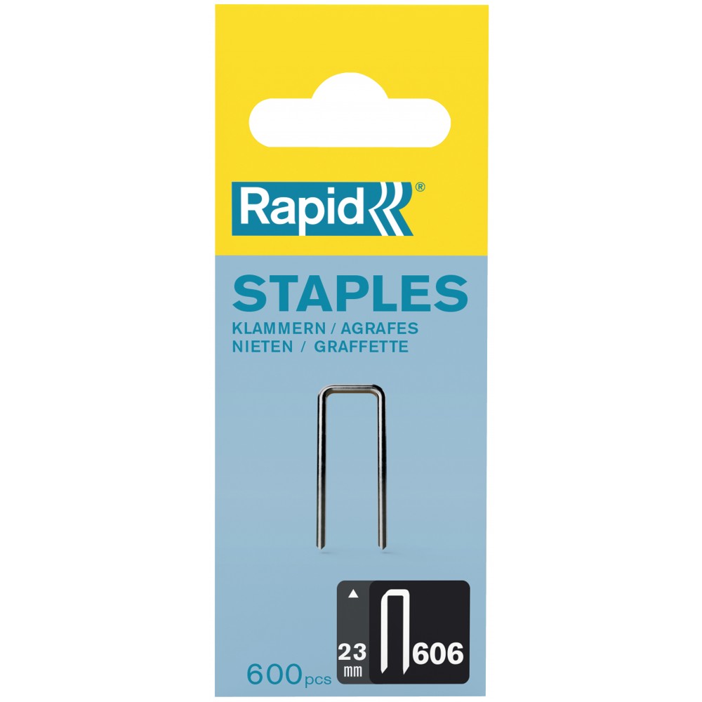 RAPİD ZIMBA TELİ 606/23MM 0.6M U BLİSTER REÇİNE KAPLI