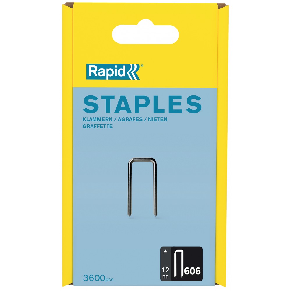 RAPİD ZIMBA TELİ 606/12MM 3.6M U PAKET REÇİNE KAPLI